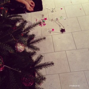 umgefallener Christbaum